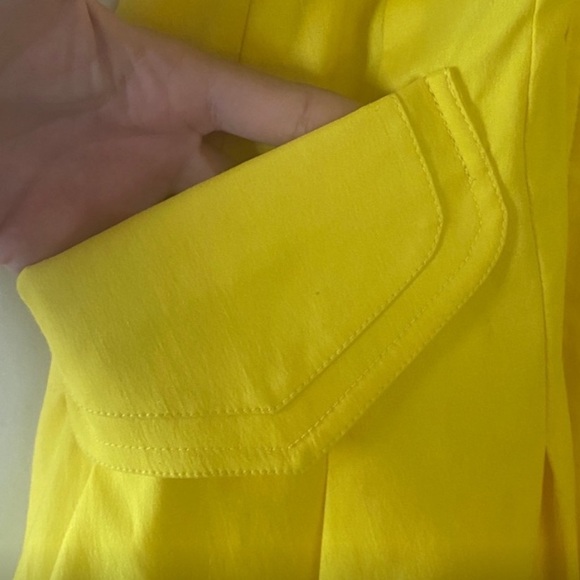 Samuel Dong Classic Bubble Dress - Yellow - Size Small - Picture 9 of 12